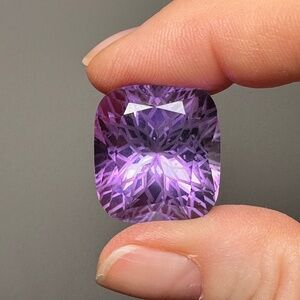 👑 31.41 CT Natural AMETHYST Flower Fantasy Cut HUGE Gemstone